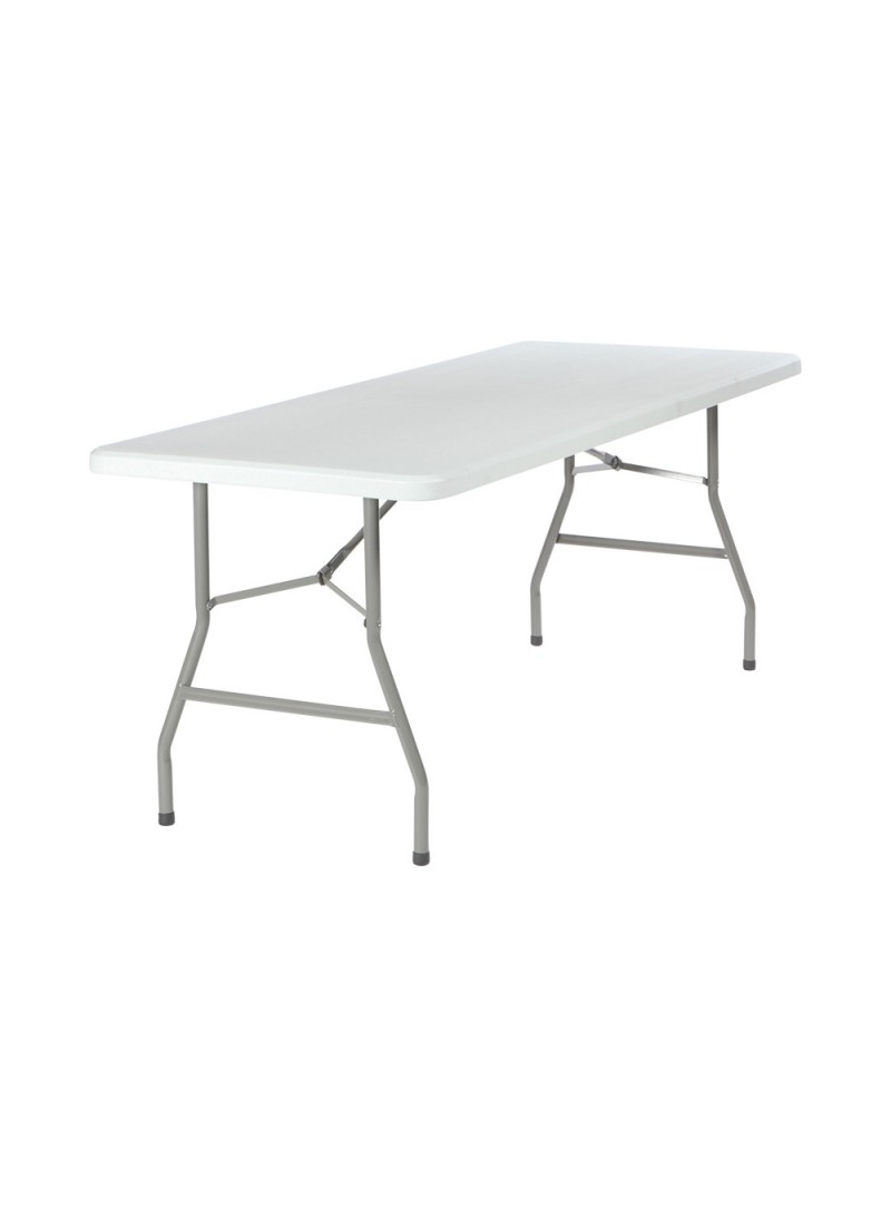 Table pliante rectangulaire en polyéthylène haute densité 198X90 cm – VIF  Furniture