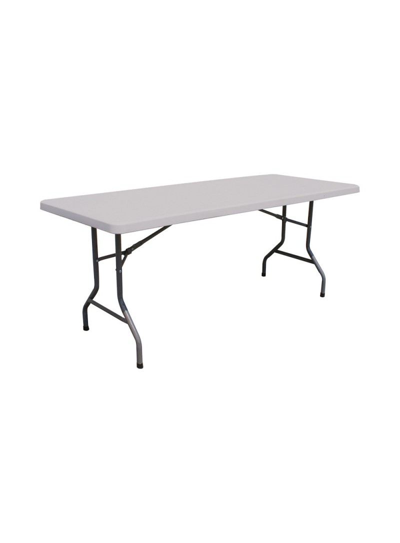 FP186 TABLE HAUTE PLIANTE - RECTANGULAIRE - 152 x 7