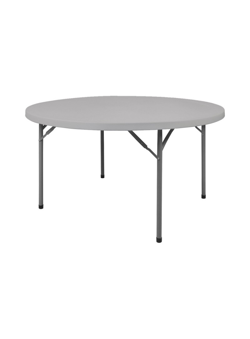 TABLE RONDE 150CM PVC PLIANTE
