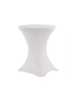 Housse pour table ou buffet rouge vif en lycra élasthanne spandex