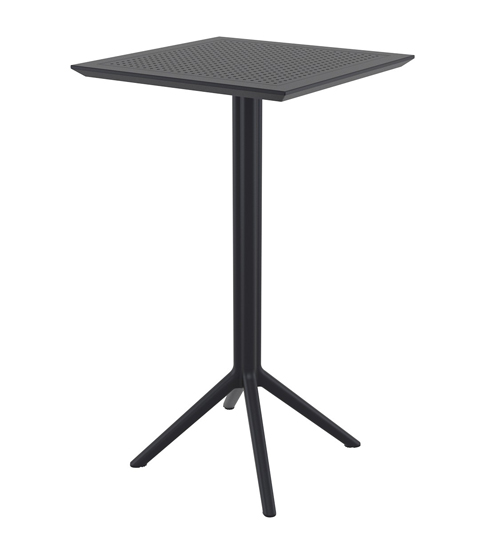 Table mange debout pliable diamètre 60cm hauteur 110cm - Table